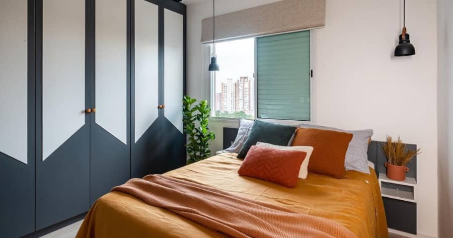 Dicas para Otimizar o Espaço de um Quarto de Casal Pequeno